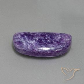 Charoïte Violet foncé naturelle Fantaisie, 29.93 ct, Opaque