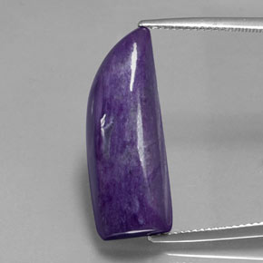 Charoïte violet naturelle forme fantaisie, 14,40 ct, opaque