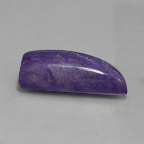 Charoïte violet naturelle forme fantaisie, 14,40 ct, opaque