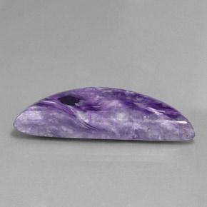 Charoïte violet naturelle forme fantaisie, 27,88 ct, opaque
