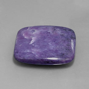 Charoïte Violet naturelle Coupe coussin, 27.69 ct, Opaque
