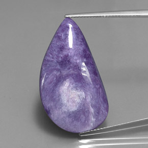 Charoïte Violet naturelle Forme fantaisie, 21.50 ct, Opaque