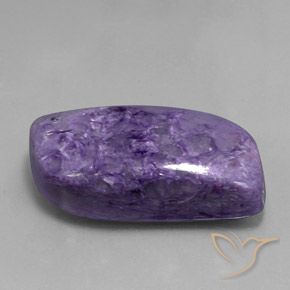 Charoïte Violet foncé naturelle Fantaisie, 53.73 ct, Opaque