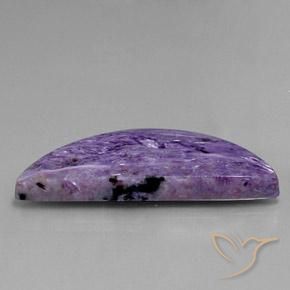 Charoïte Violet foncé naturelle Fantaisie, 30.15 ct, Opaque