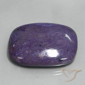 Charoïte Violet foncé naturelle Coussin, 87.70 ct, Opaque