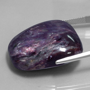 Charoïte Violet naturelle Forme fantaisie, 74.33 ct, Opaque