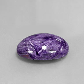 Charoïte Violet naturelle Coupe ovale, 9.82 ct, Opaque