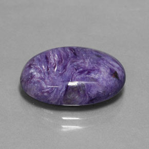 Charoïte Violet naturelle Coupe ovale, 9.62 ct, Opaque