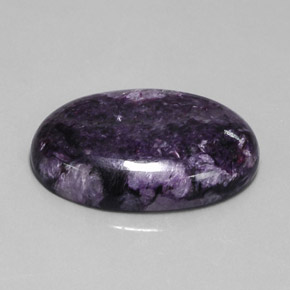 Charoïte Violet naturelle Coupe ovale, 39.55 ct, Opaque