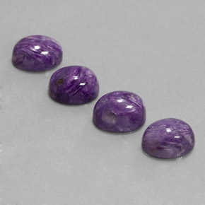 Achetez naturel ct violet charoïte gems, coupe ovale, en provenance russie chez gemselect. en stock, livraison internationale!