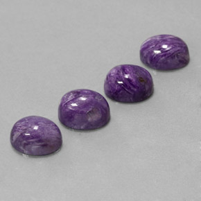 Achetez naturel ct violet charoïte gems, coupe ovale, en provenance russie chez gemselect. en stock, livraison internationale!