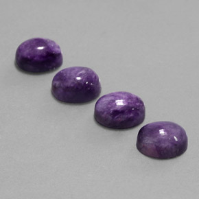 Achetez naturel ct Violet Charoïte gems, Coupe ovale, En provenance Russie chez GemSelect. En stock, livraison internationale!