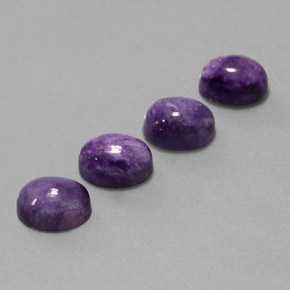 Achetez naturel ct Violet Charoïte gems, Coupe ovale, En provenance Russie chez GemSelect. En stock, livraison internationale!