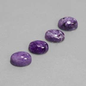 Achetez naturel ct violet charoïte gems, coupe ovale, en provenance russie chez gemselect. en stock, livraison internationale!