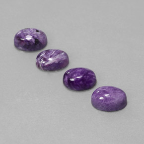 Achetez naturel ct violet charoïte gems, coupe ovale, en provenance russie chez gemselect. en stock, livraison internationale!