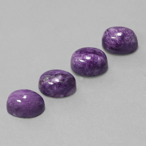 Achetez naturel ct violet charoïte gems, coupe ovale, en provenance russie chez gemselect. en stock, livraison internationale!
