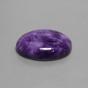 Charoïte Violet naturelle Coupe ovale, 16.85 ct, Opaque