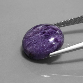 Charoïte Violet naturelle Coupe roude, 8.60 ct, Opaque