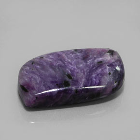 Charoïte violet naturelle forme fantaisie, 29,51 ct, opaque