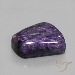 Charoïte Violet foncé naturelle Fantaisie, 32.77 ct, Opaque