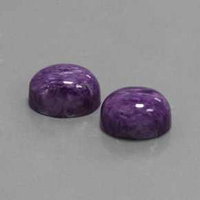 Achetez naturel ct violet charoïte gems, coupe ovale, en provenance russie chez gemselect. en stock, livraison internationale!