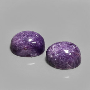 Achetez naturel ct Violet Charoïte gems, Coupe ovale, En provenance Russie chez GemSelect. En stock, livraison internationale!