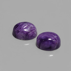 Achetez naturel ct violet charoïte gems, coupe ovale, en provenance russie chez gemselect. en stock, livraison internationale!