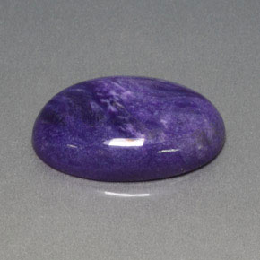 Charoïte Violet naturelle Coupe ovale, 14.14 ct, Opaque