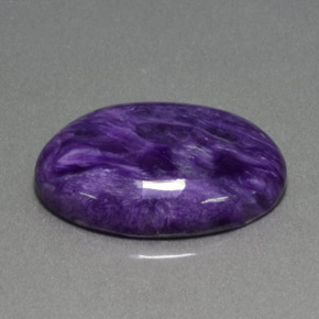Charoïte Violet naturelle Coupe ovale, 14.40 ct, Opaque