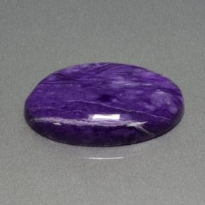Charoïte Violet naturelle Coupe ovale, 12.19 ct, Opaque