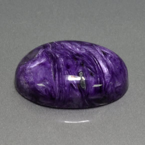 Charoïte Violet naturelle Coupe ovale, 19.17 ct, Opaque