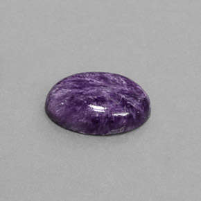 Charoïte Violet naturelle Coupe ovale, 4.38 ct, Opaque