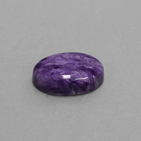 Charoïte violet naturelle coupe ovale, 4,77 ct, opaque