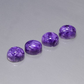 Achetez naturel ct violet charoïte gems, coupe ovale, en provenance russie chez gemselect. en stock, livraison internationale!