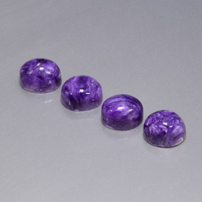 Achetez naturel ct violet charoïte gems, coupe ovale, en provenance russie chez gemselect. en stock, livraison internationale!