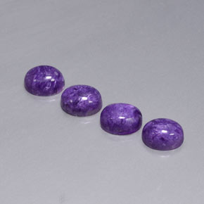 Achetez naturel ct Violet Charoïte gems, Coupe ovale, En provenance Russie chez GemSelect. En stock, livraison internationale!