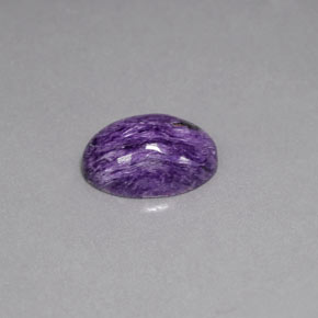 Charoïte Violet naturelle Coupe ovale, 5.27 ct, Opaque