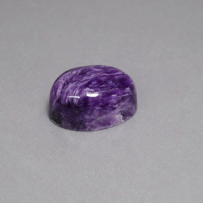 Charoïte Violet naturelle Coupe ovale, 8.26 ct, Opaque