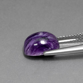 Charoïte Violet naturelle Coupe ovale, 3.12 ct, Opaque