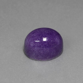 Charoïte violet naturelle coupe ovale, 4,31 ct, opaque