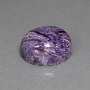 Charoïte Violet naturelle Coupe ovale, 5.45 ct, Opaque