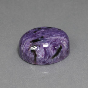 Charoïte Violet naturelle Coupe ovale, 5.47 ct, Opaque