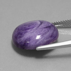 Charoïte Violet naturelle Coupe roude, 11.28 ct, Opaque