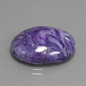 Charoïte Violet naturelle Coupe ovale, 15.59 ct, Opaque