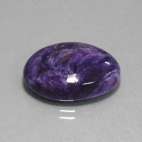 Charoïte Violet naturelle Coupe ovale, 13.10 ct, Opaque