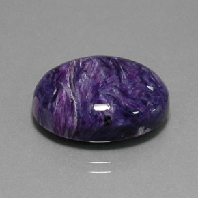 Charoïte Violet naturelle Coupe ovale, 16.38 ct, Opaque