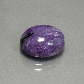 Charoïte Violet naturelle Coupe ovale, 5.18 ct, Opaque