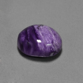 Charoïte Violet naturelle Coupe ovale, 4.47 ct, Opaque