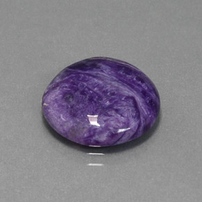 Charoïte Violet naturelle Coupe roude, 8.00 ct, Opaque