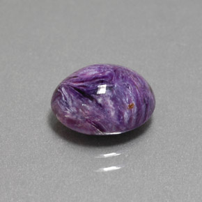 Charoïte Violet naturelle Coupe ovale, 3.15 ct, Opaque